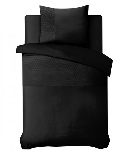 Monte Negro Bettbezug 140x220 cm Schwarz