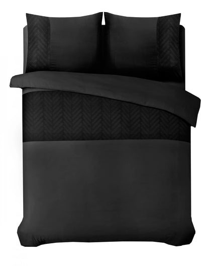 Monte Negro Bettbezug 140x220 cm Schwarz