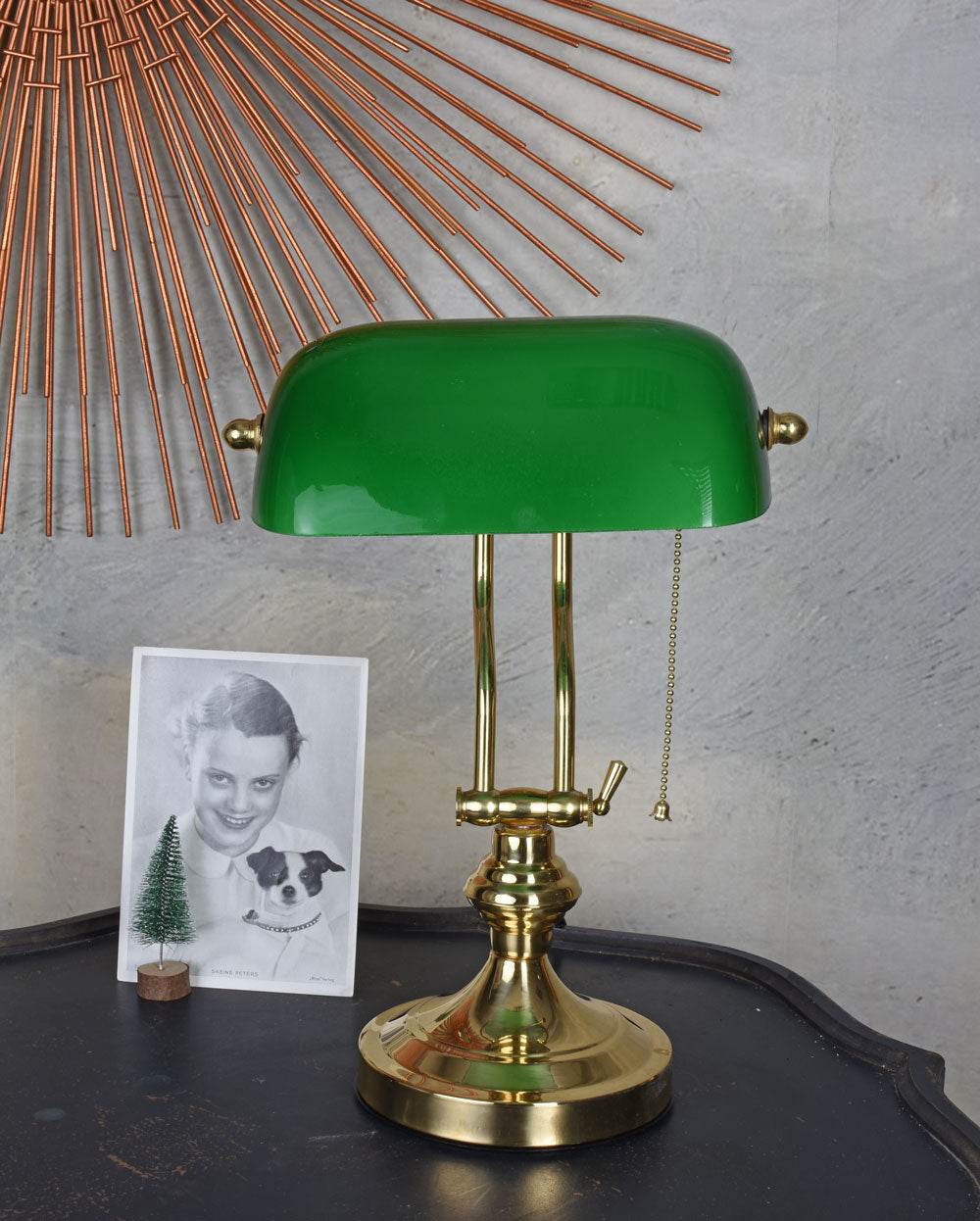 Nostalgische Schreibtischlampe im Art Nouveau - Palo24