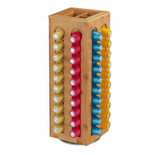 Kapselhalter für Nespresso Bambus - Palo24