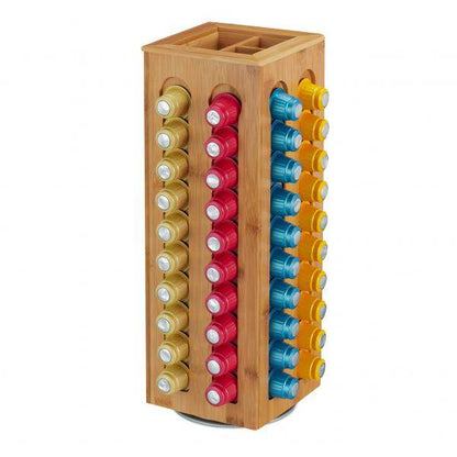 Kapselhalter für Nespresso Bambus - Palo24