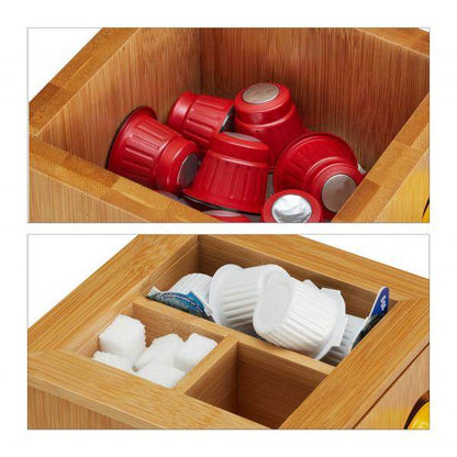 Kapselhalter für Nespresso Bambus - Palo24