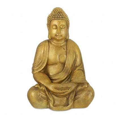 Große Buddha Figur Garten 70 cm
