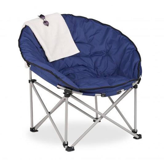 Faltbarer Campingstuhl Moon Chair blau