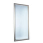 Miroir mural cadre en bois simple argent 80x180cm