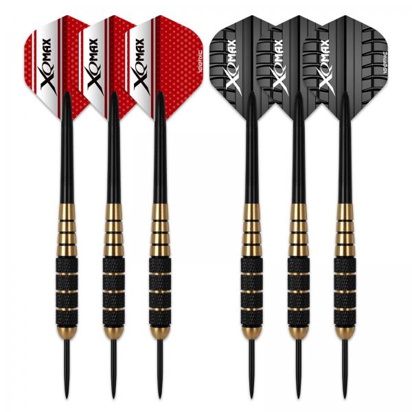 Steeldarts 24g Dartpfeile Set Dart Pfeile Turnier Darts Steel Tip Profi Dartset