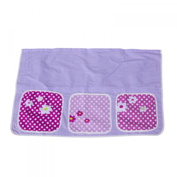 Sac de lit sac en tissu lit mezzanine accessoires de lit sac lit d'enfant violet