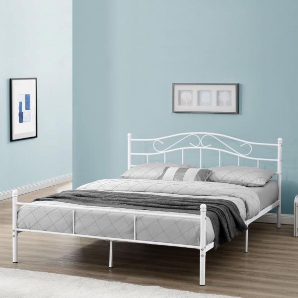 Metallbett Florenz 160x200 cm Weiss