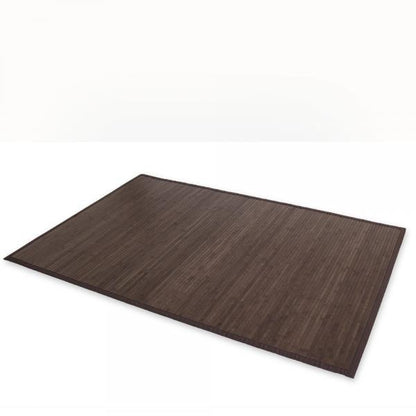 Tappeto in bambù 200x300 marrone scuro antiscivolo 