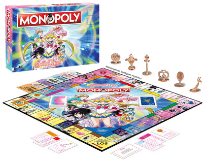 Winning Moves 44789 - Monopoly: Sailor Moon - Brettspiel