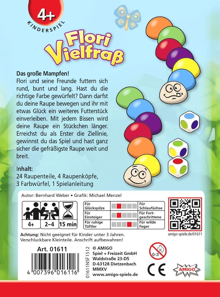 Amigo 01611 - Flori Vielfraß - Kinderspiel