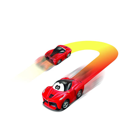 BB Junior U-Turn LaFerrari: Veicolo per bambini con funzione pullback unica - Auto giocattolo