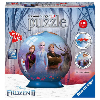 Disney Frozen 2 / Eiskönigin 2 - 3D Puzzle Ball 72 Teile