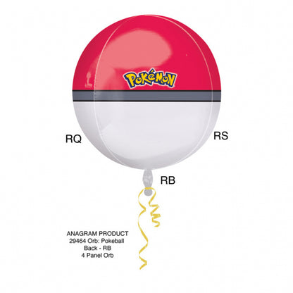 Pokémon - Folienballon Pokéball