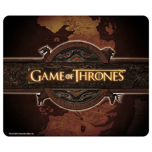 GAME OF THRONES - Mauspad "Logo & Card"