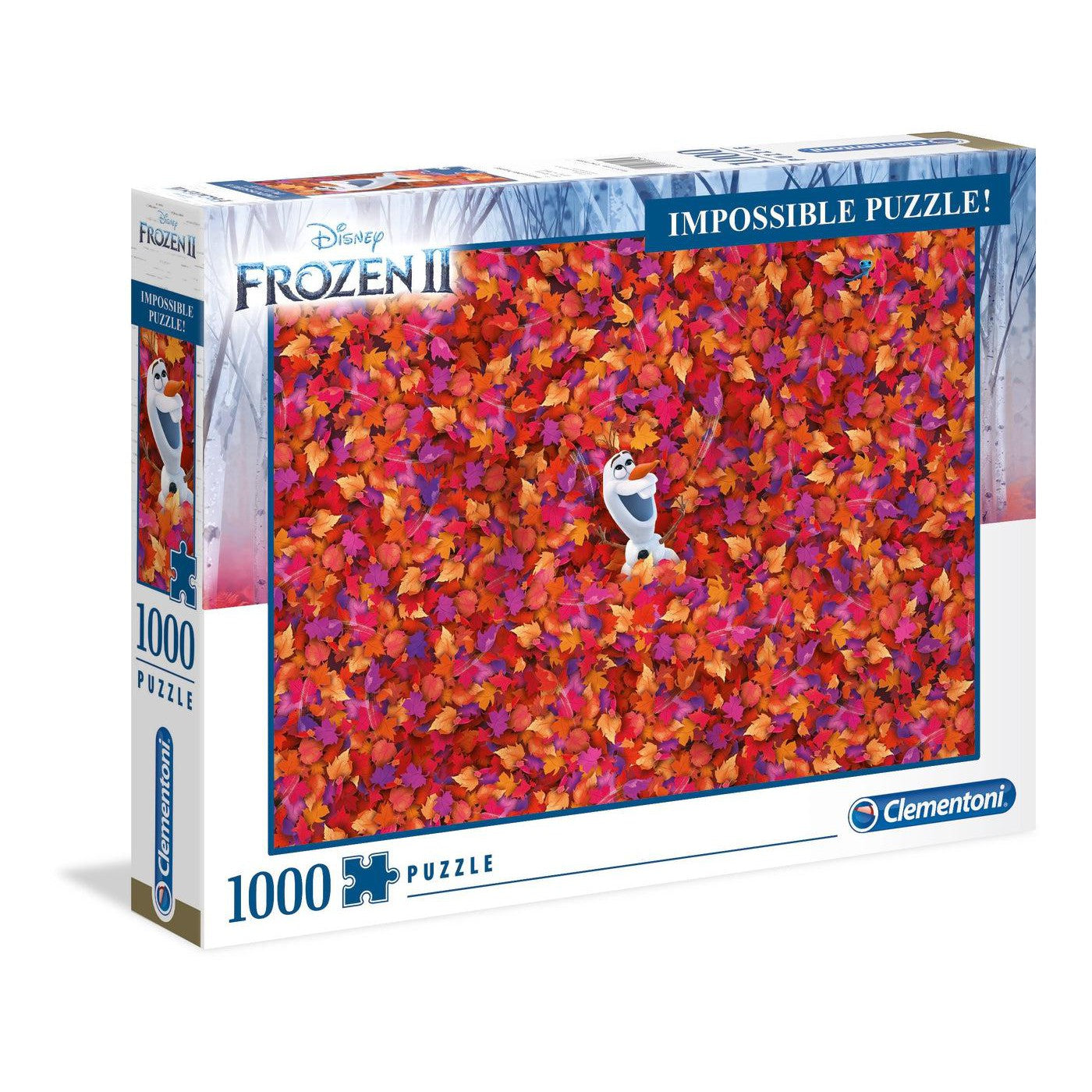 Clementoni 39526 - Frozen 2 - 1000 Teile - Impossible Puzzle