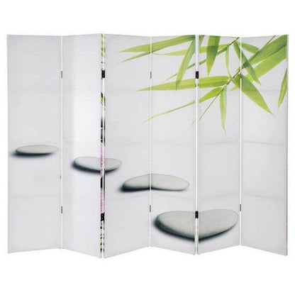 Foto-Paravent T234, Paravent Raumteiler Trennwand Kho Samui FSC-zertifiziert ~ 180x240cm - Palo24