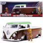 Jada Toys 253225013 - Marvel Guardiani della Galassia 1962 VW Bus 1, 1:24 - Modello auto