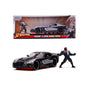 Jada Toys 253225015 - Marvel Spiderman Venom 2008 Dodge Viper SRT10, 1:24 - Modellauto