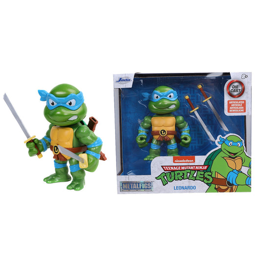 Jada Toys 253251000 - Personaggio giocattolo Leonardo delle Tartarughe Ninja, 10 cm