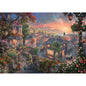 Disney, Susi und Strolch  - 1000 Teile Puzzle (Thomas Kinkade)