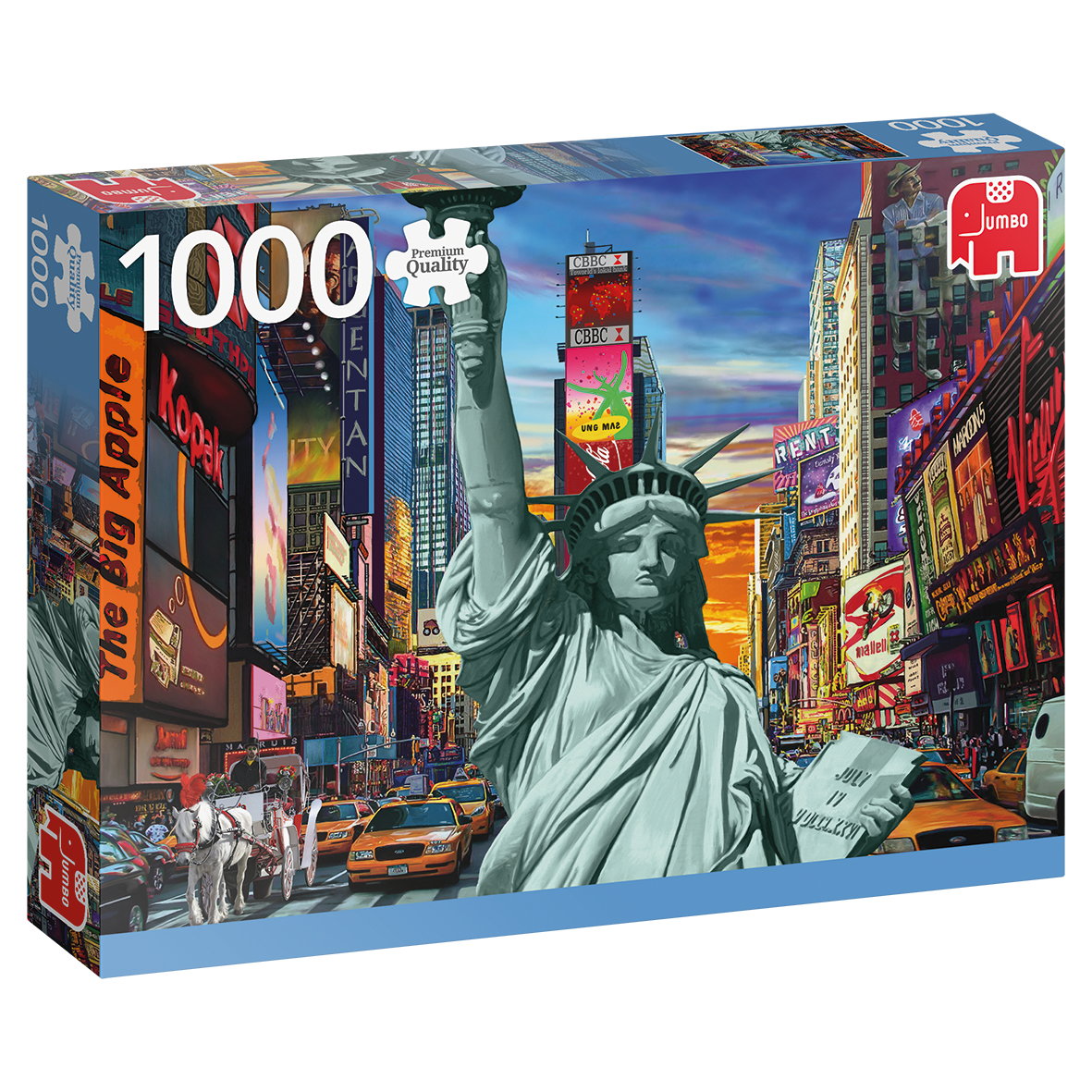 Jumbo Spiele 18861 - New York Collage - 1000 Teile Puzzle