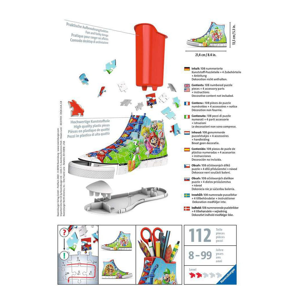 Super Mario - 3D Puzzle 108 Teile