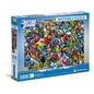 Clementoni 39599 - 1000 Teile Impossible Puzzle - DC Comics, Justice League