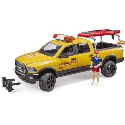 Bruder 02506 - bworld Set Life Guard Power Wagon, 1:16