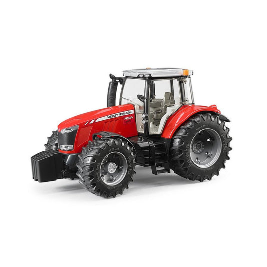 Bruder 03046 - Trattore cingolato Massey Ferguson 7624, 1:16