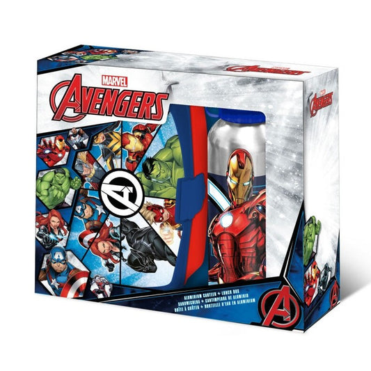 Marvel: Avengers - Lunchset: Brotdose & Trinkflasche