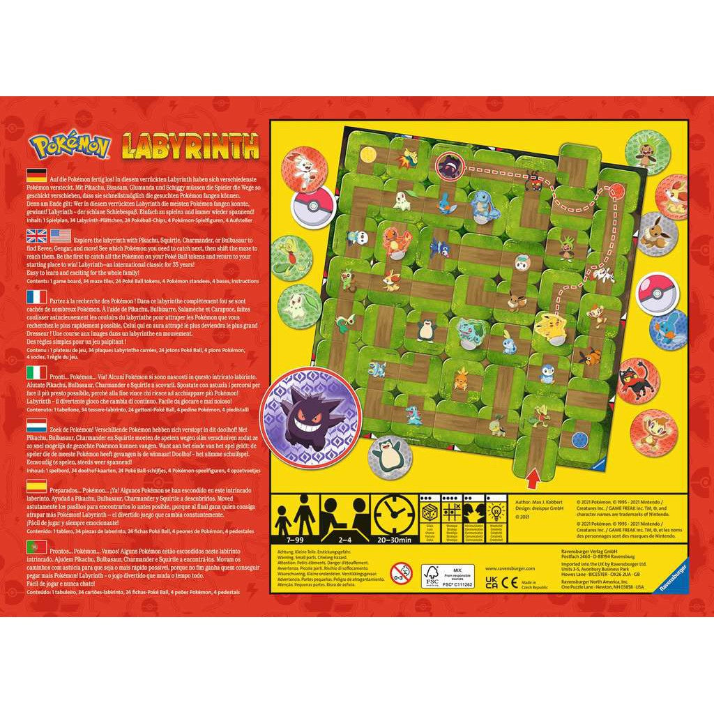 Pokémon: Labyrinth - Brettspiel