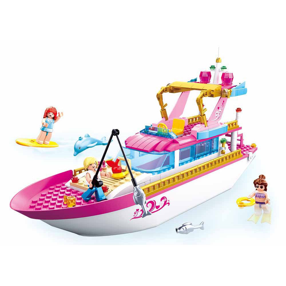 Sluban M38-B0722 - Girl's Dream - Luxus Yacht