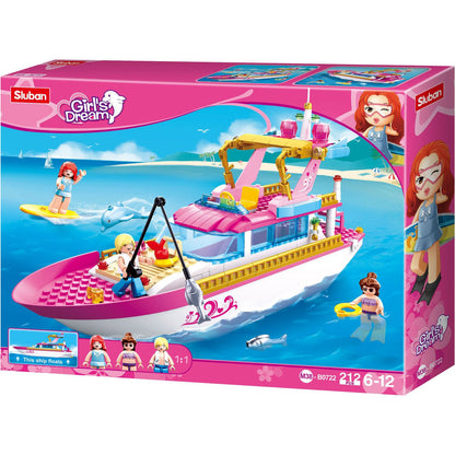 Sluban M38-B0722 - Girl's Dream - Luxus Yacht