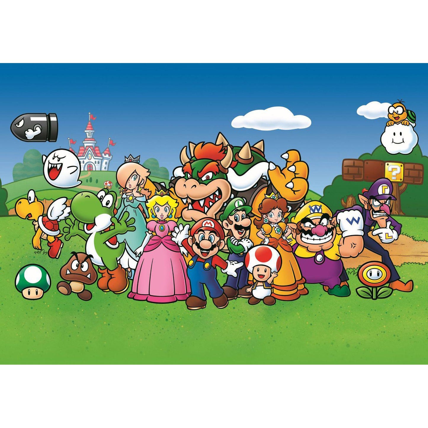 Winning Moves 29476 - Super Mario and Friends - 500 Teile Puzzle