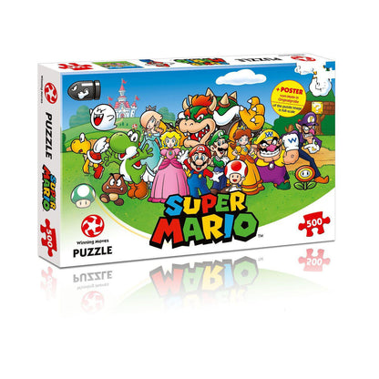 Winning Moves 29476 - Super Mario and Friends - 500 Teile Puzzle