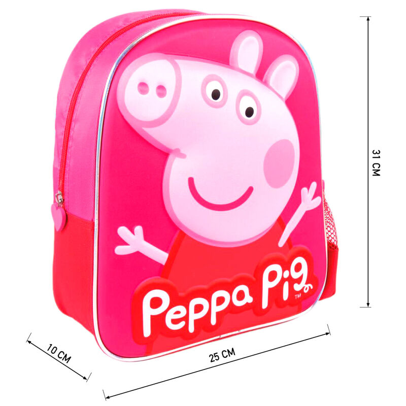 Peppa Pig - 3D Rucksack 31cm