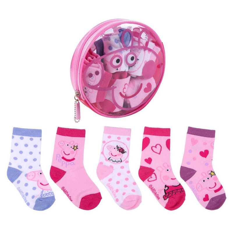 Peppa Pig - 5er Pack Socken