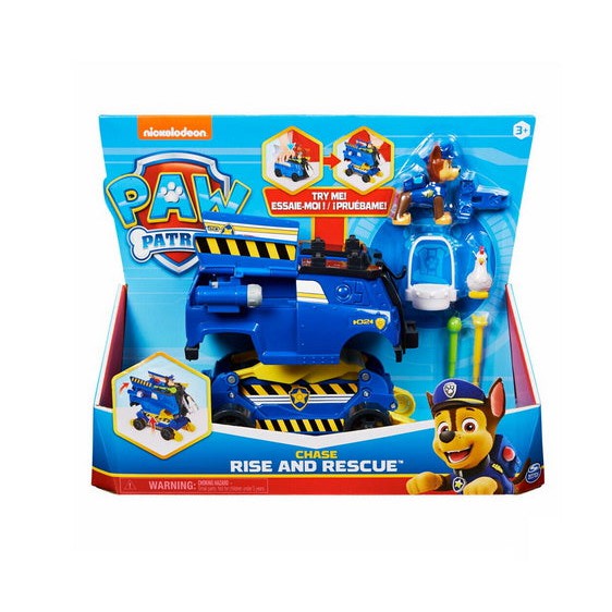 Spin Master 41518 - Paw Patrol Chases Rise and Rescue verwandelbares Spielzeugauto