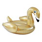 Swim Essentials - Aufblasbarer Schwan Gold 150x115cm