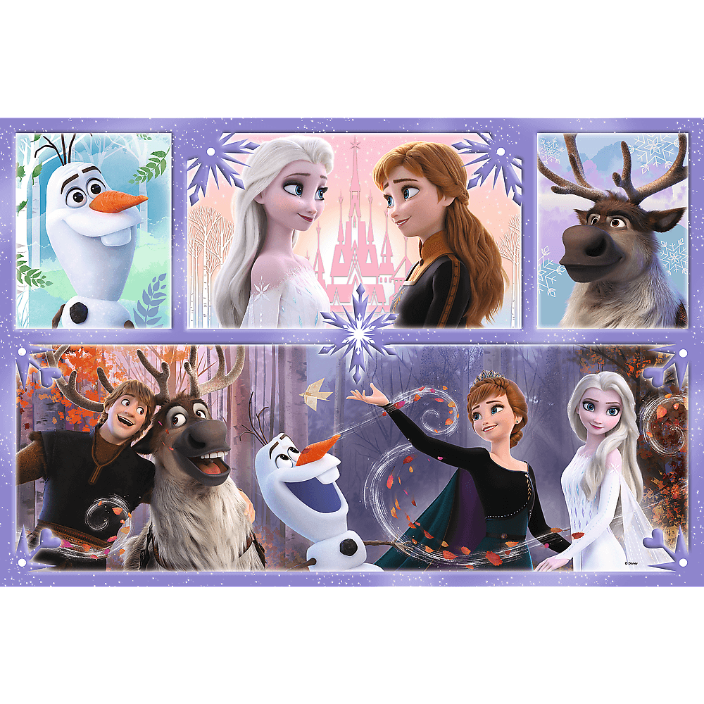 Frozen Welt der Magie - Maxi Puzzle 24 Teile