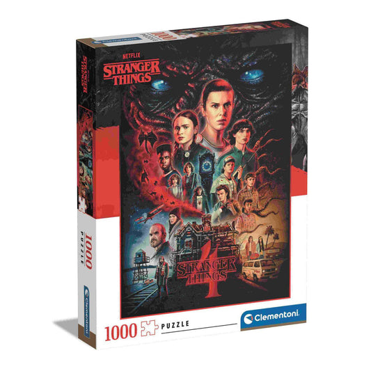 Clementoni 39686 - 1000 Teile Puzzle - Netflix - Stranger Things