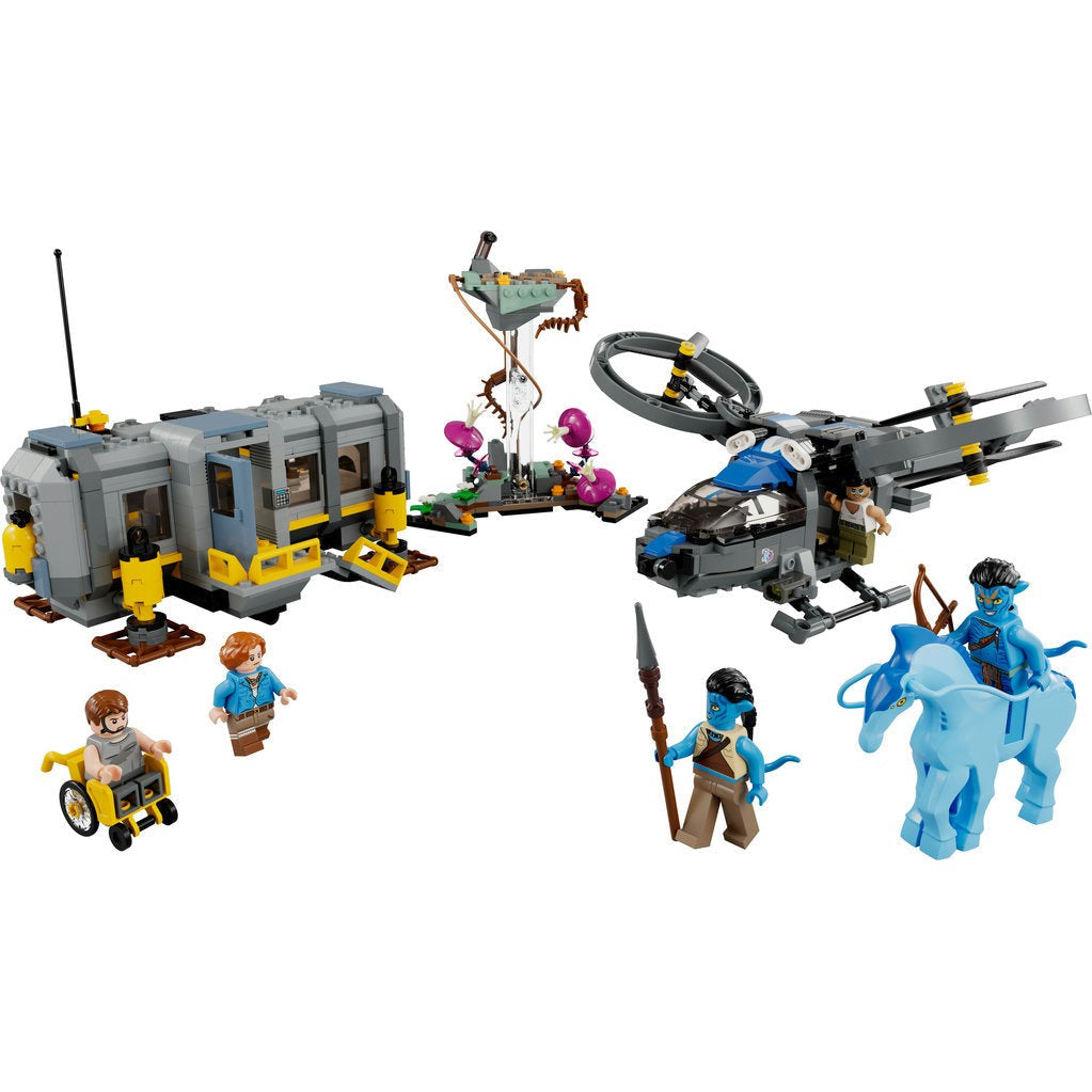 LEGO® 75573 - Avatar™ Schwebende Berge: Site 26 und RDA Samson (887 Teile)