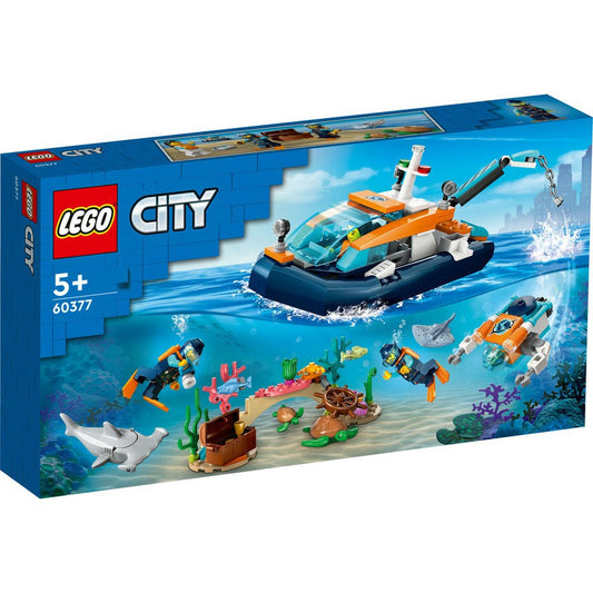 LEGO® 60377 - City Meeresforscher-Boot (182 Teile)