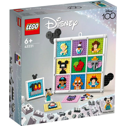 LEGO® 43221 - Disney 100 Jahre Zeichentrickikonen (1022 Teile)