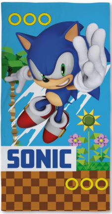 Sonic - Badetuch 70 x 140 cm