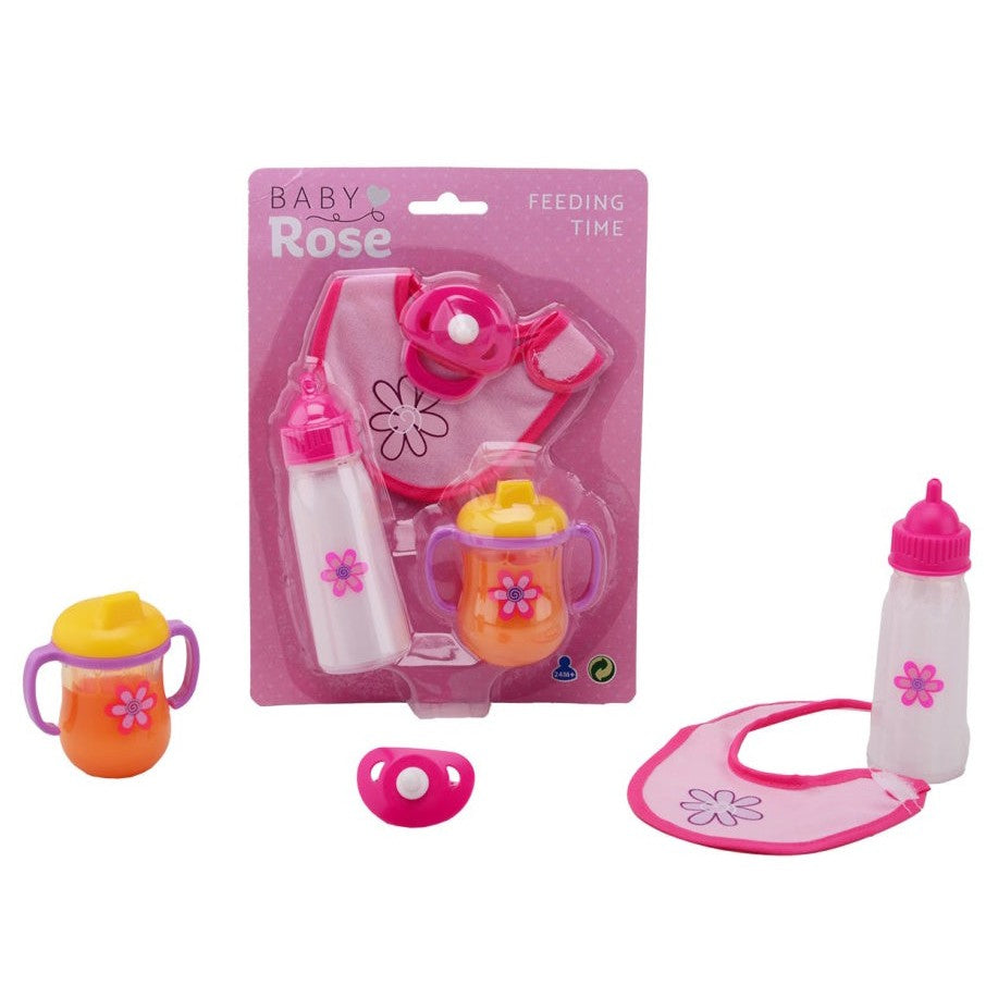 Baby Rose - Essenzeit - Puppenspielset