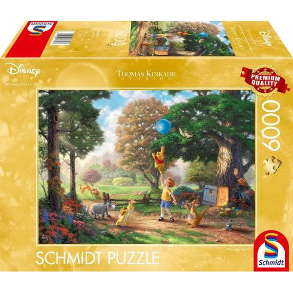 Disney - Winnie Pooh II, 6000 Teile - Puzzle