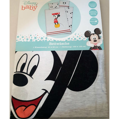 Disney Mickey Mouse - Wendebettwäsche - 40 x 60 / 135 x 100 cm