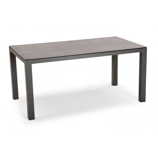 Table Houston 160x90cm anthracite/anthracite